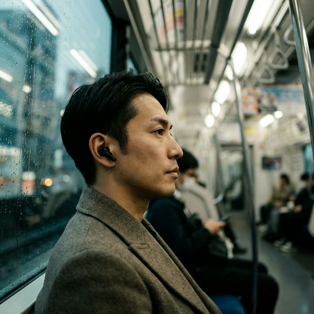 Earphone Commute Lifestyle